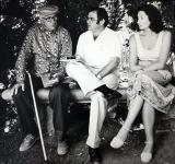 Manuel Ángeles_Antonio Ramos y Antonina Rodrigo en el Partal FOTO GONZALEZ MOLENO