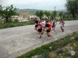 un grupo de corredores de la prueba de fondo de Alhama frente a la ciudad de los Tajos
25/04/2010
FOTO: ANTONIO ARENAS