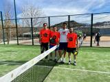 I torneo de padel 25 Partido de la final nivel avanzado