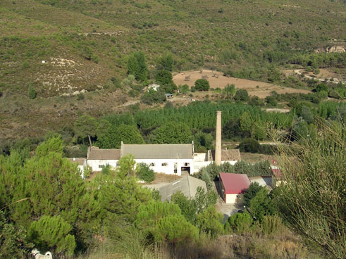 Vista actual de La Resinera junto al CEDEFO Sur