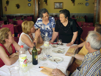 Comida en Huetor Vega