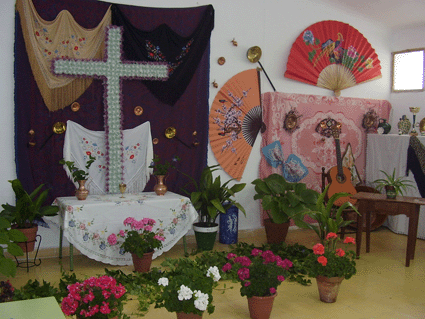 Cruz del Aula de Educacion Permanente de Cacin, 2007 