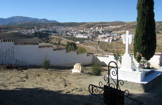  Alhama desde el cementerio esta mañana del 1 de noviembre 