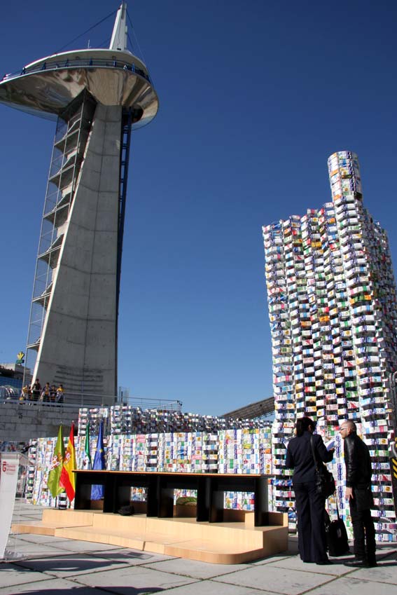  La construcción de bricks junto al Parque de las Ciencias 