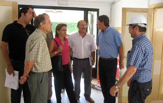  Visita a las obras del CEIP Cervantes 