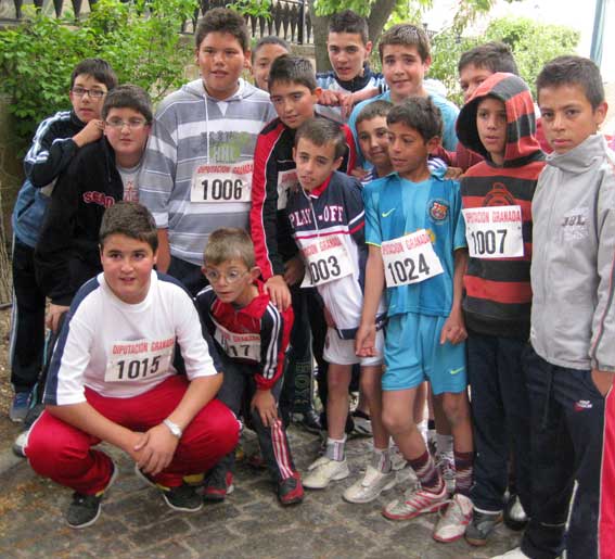  Grupo infantil participante 