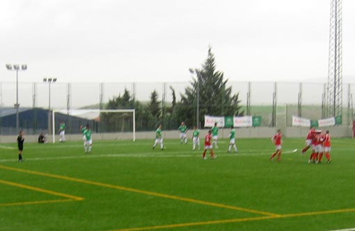  El gol que el Curriana CF encajó a la UD Alhameña 