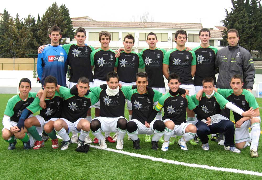  UD Alhameña juvenil, el 23 de enero de 2010 