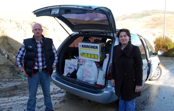  Finalizó un día de compras con el coche repleto 