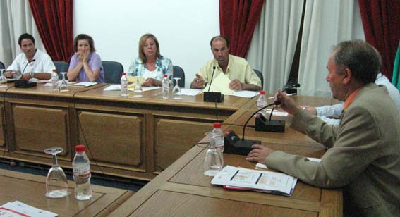  Intervención del alcalde de Alhama, Francisco Escobedo 