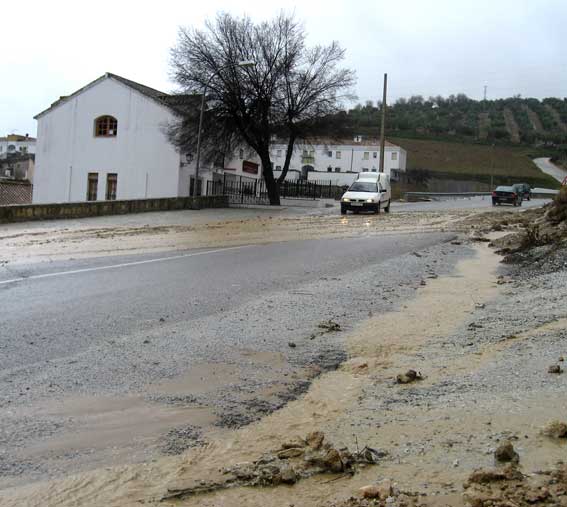  Desprendimientos en las carreteras 