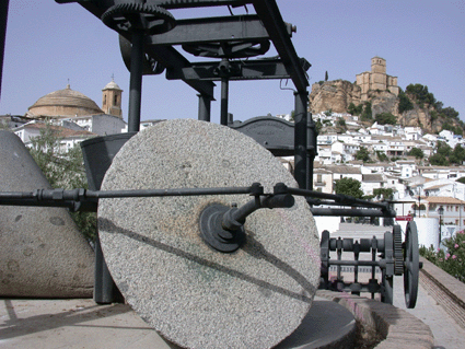 Vista de Montefrio desde el Parque de la Fuente