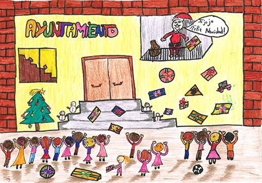 Nuestro Ayuntamiento Navideño - Aida María García Montero, 1º de ESO, 12 Año