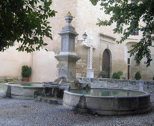  La fuente en recuerdo a Francisco de Toledo se le conoce como Pila de la Carrera, por estar en esta calle 