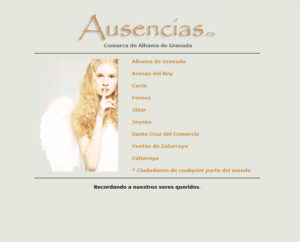 Portada de AUSENCIAS